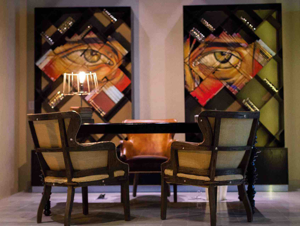 Othelo Boutique Hotel Mexico Leon Exterior photo A dining room